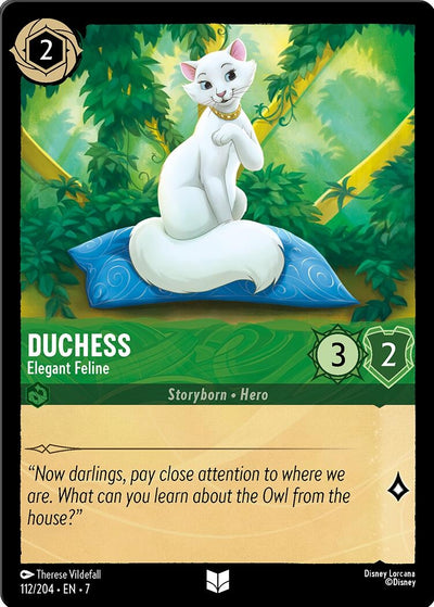 Image for Duchess - Elegant Feline (Archazia's Island) (112/204) - Disney Lorcana
