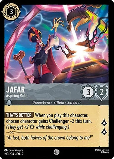 Image for Jafar - Aspiring Ruler (Archazia's Island) (190/204) - Disney Lorcana