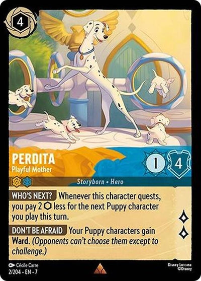 Image for Perdita - Playful Mother (Archazia's Island) (2/204) - Disney Lorcana