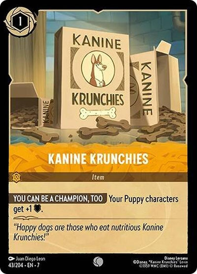 Image for Kanine Krunchies (Archazia's Island) (43/204) - Disney Lorcana