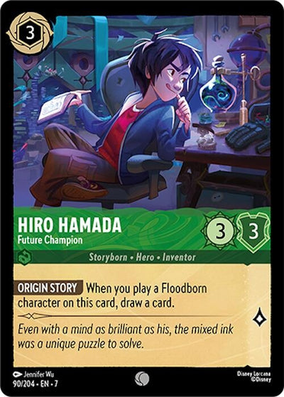 Image for Hiro Hamada - Future Champion (Archazia's Island) (90/204) - Disney Lorcana
