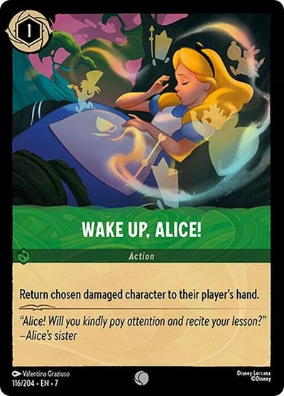 Image for Wake Up, Alice! (Archazia's Island) (116/204) - Disney Lorcana