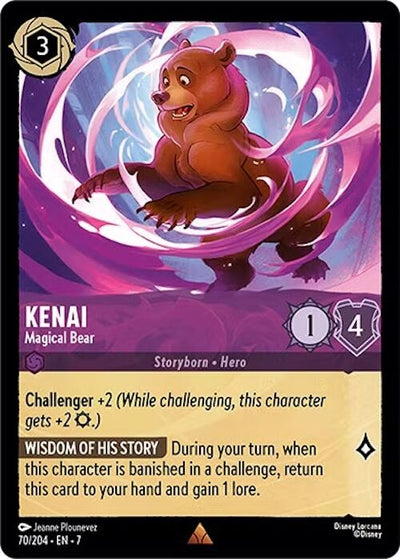 Image for Kenai - Magical Bear (Archazia's Island) (70/204) - Disney Lorcana