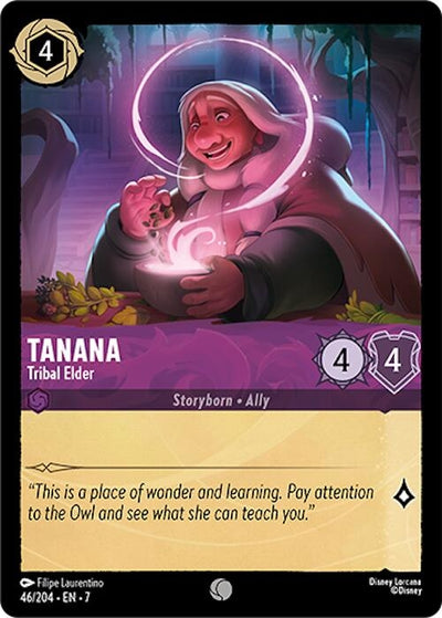 Image for Tanana - Tribal Elder (Archazia's Island) (46/204) - Disney Lorcana
