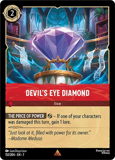 Image for Devil's Eye Diamond (Archazia's Island) (152/204) - Disney Lorcana