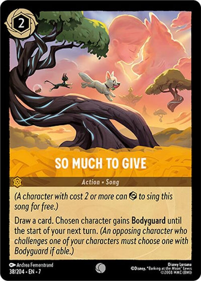 Image for So Much to Give (Archazia's Island) (38/204) - Disney Lorcana
