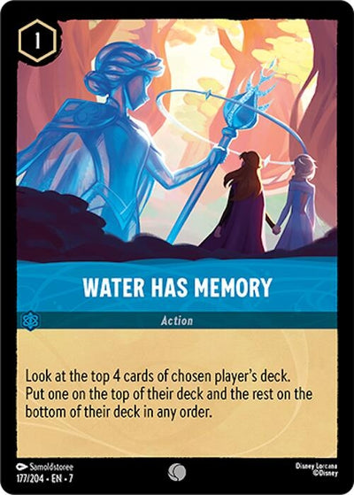 Image for Water Has Memory (Archazia's Island) (177/204) - Disney Lorcana