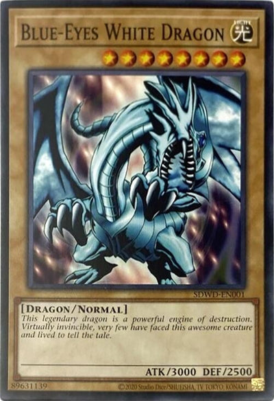 Image for Blue-Eyes White Dragon (SDWD-EN001) (Unlimited Misprint) (Structure Deck: Blue-Eyes White Destiny) (SDWD-EN001) - YuGiOh