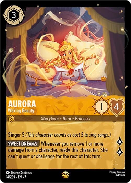 Image for Aurora - Waking Beauty (Archazia's Island) (14/204) - Disney Lorcana