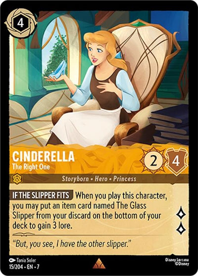 Image for Cinderella - The Right One (Archazia's Island) (15/204) - Disney Lorcana