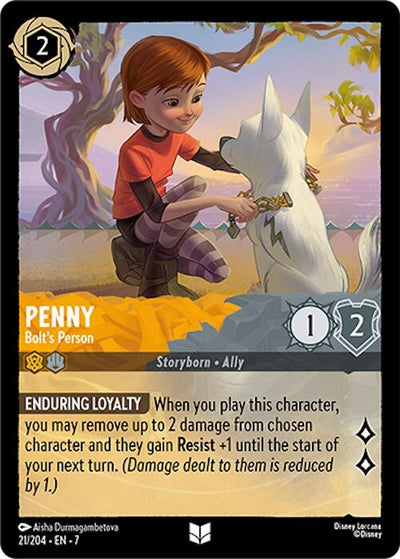 Image for Penny - Bolt's Person (Archazia's Island) (21/204) - Disney Lorcana
