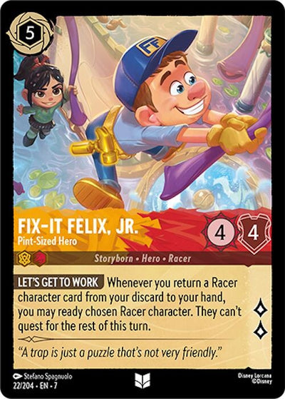 Image for Fix-It Felix, Jr. - Pint-Sized Hero (Archazia's Island) (22/204) - Disney Lorcana