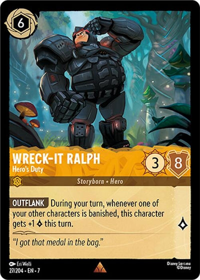 Image for Wreck-It Ralph - Hero's Duty (Archazia's Island) (27/204) - Disney Lorcana