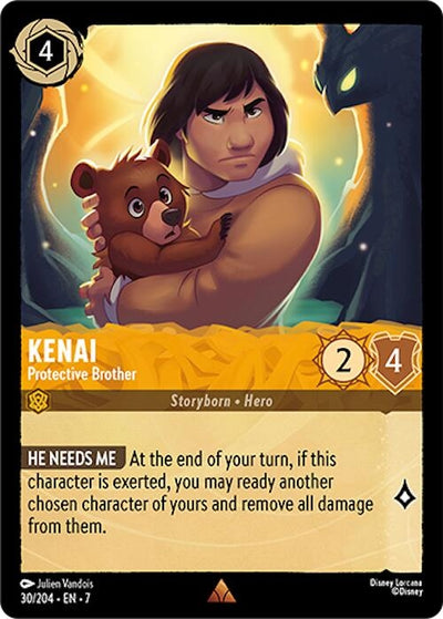 Image for Kenai - Protective Brother (Archazia's Island) (30/204) - Disney Lorcana
