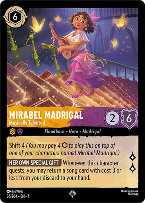 Image for Mirabel Madrigal - Musically Talented (Archazia's Island) (35/204) - Disney Lorcana