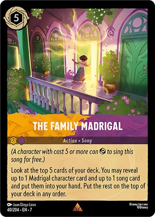 Image for The Family Madrigal (Archazia's Island) (40/204) - Disney Lorcana
