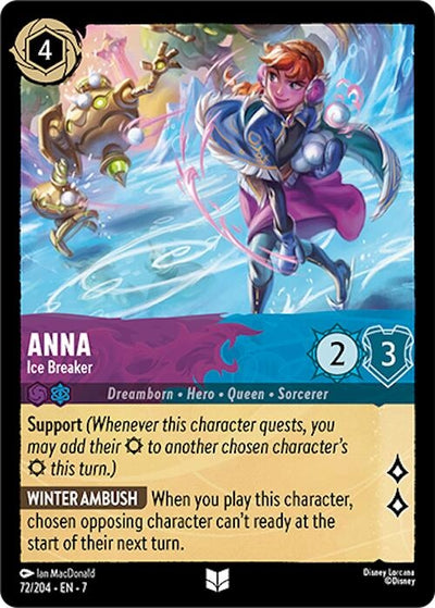 Image for Anna - Ice Breaker (Archazia's Island) (72/204) - Disney Lorcana