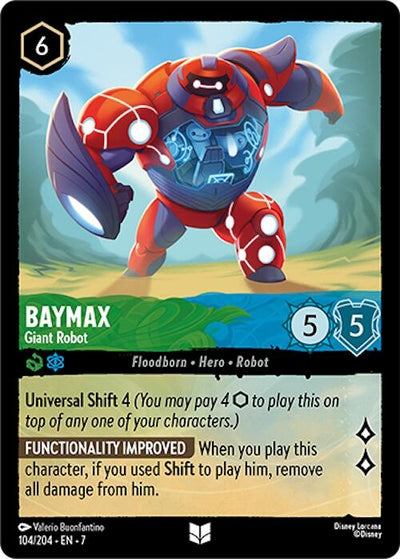 Image for Baymax - Giant Robot (Archazia's Island) (104/204) - Disney Lorcana