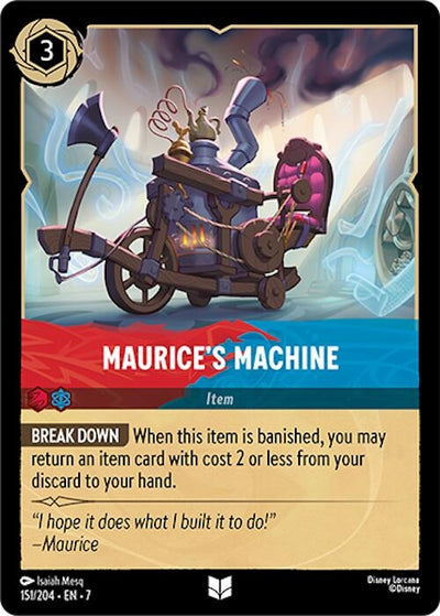 Image for Maurice's Machine (Archazia's Island) (151/204) - Disney Lorcana
