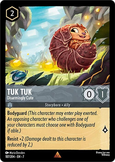 Image for Tuk Tuk - Disarmingly Cute (Archazia's Island) (187/204) - Disney Lorcana