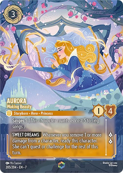 Image for Aurora - Waking Beauty (Enchanted) (Archazia's Island) (205/204) - Disney Lorcana