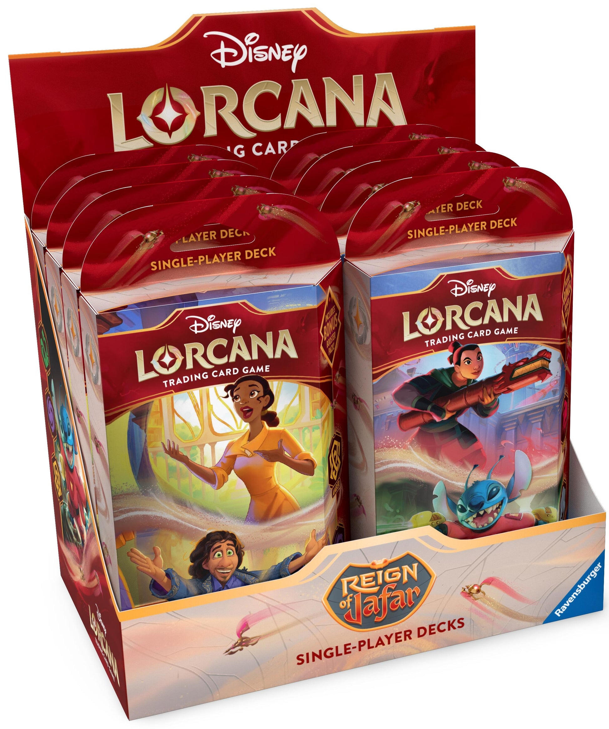 Image for Disney Lorcana: Reign of Jafar Starter Deck Display [Reign of Jafar] - Disney Lorcana