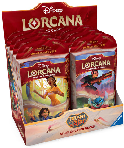 Image for Disney Lorcana: Reign of Jafar Starter Deck Display [Reign of Jafar] - Disney Lorcana