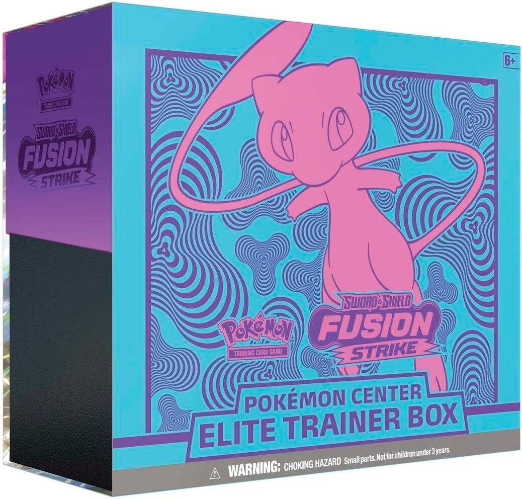 Fusion Strike Pokemon Center Elite Trainer Box (Exclusive) (SWSH08)