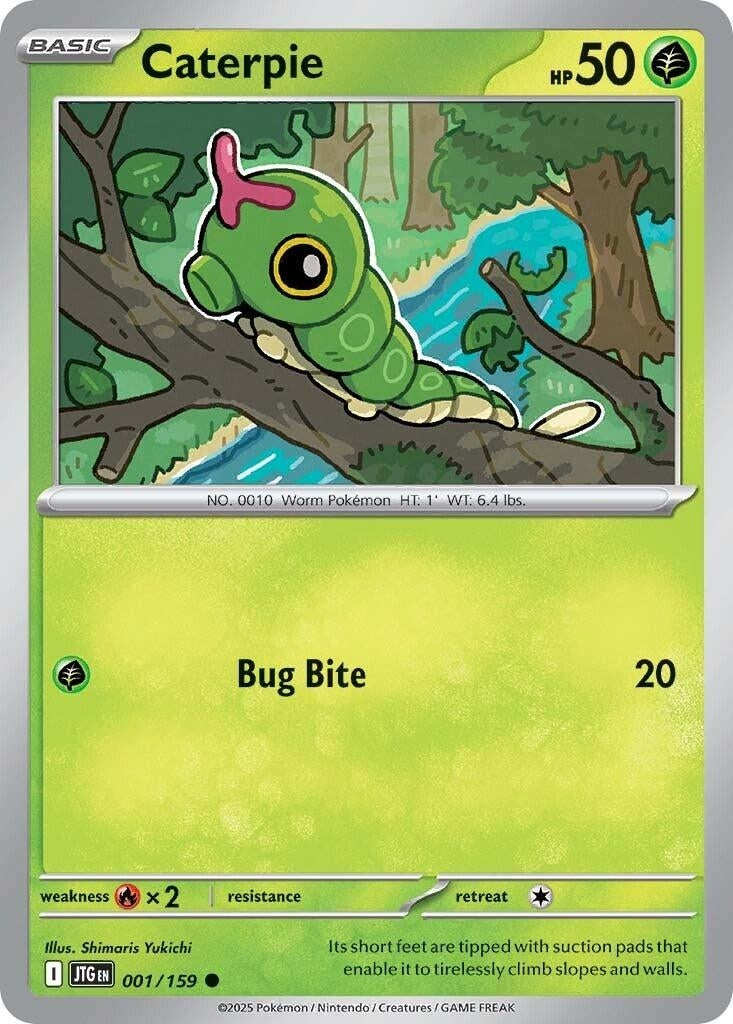 Image for Caterpie (SV09: Journey Together) (001/159) - Pokemon