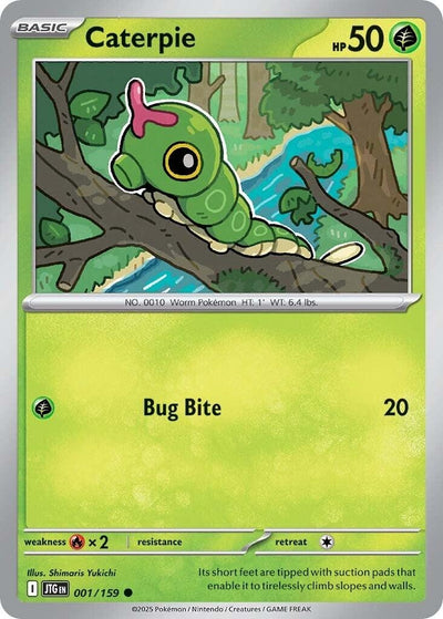 Image for Caterpie (SV09: Journey Together) (001/159) - Pokemon