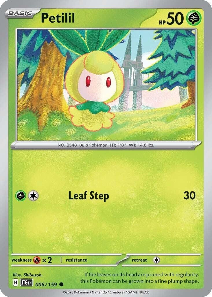 Image for Petilil (SV09: Journey Together) (006/159) - Pokemon