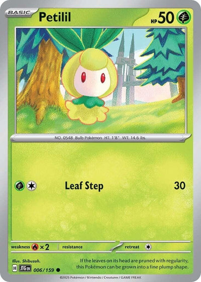 Image for Petilil (SV09: Journey Together) (006/159) - Pokemon