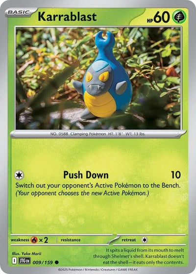 Image for Karrablast (SV09: Journey Together) (009/159) - Pokemon