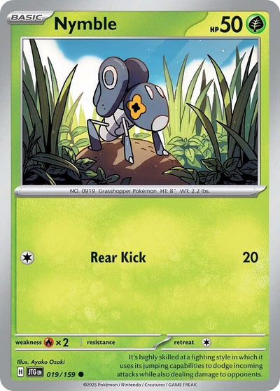 Image for Nymble (SV09: Journey Together) (019/159) - Pokemon