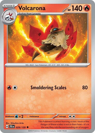 Image for Volcarona (SV09: Journey Together) (029/159) - Pokemon