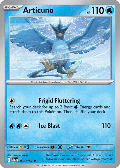 Image for Articuno (SV09: Journey Together) (032/159) - Pokemon
