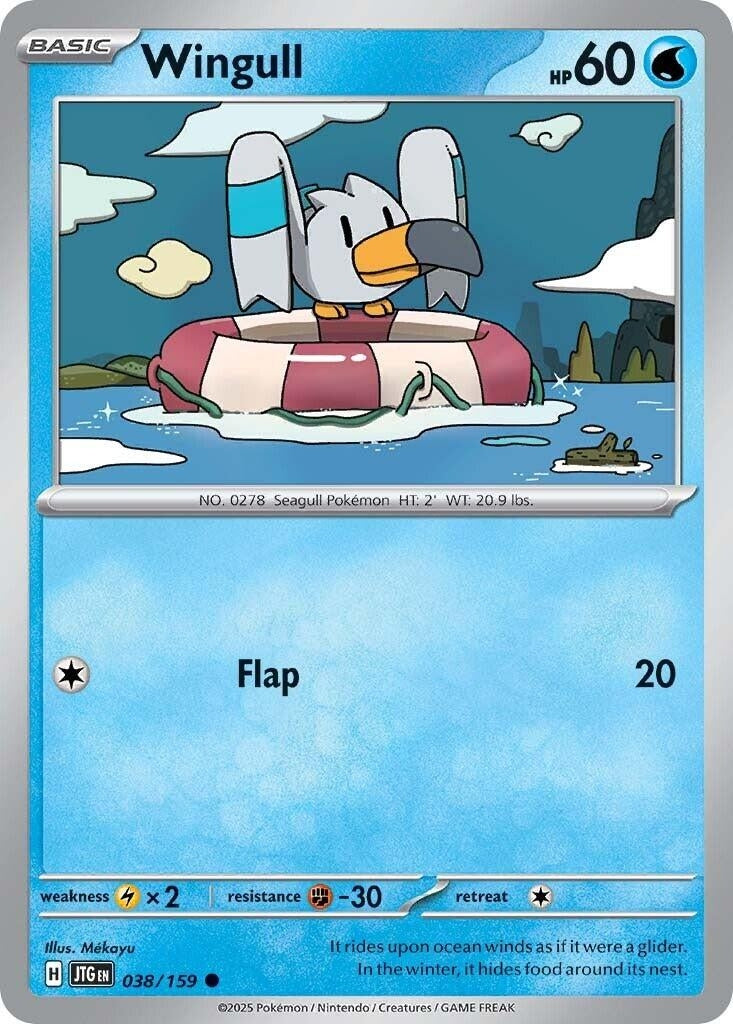 Image for Wingull (SV09: Journey Together) (038/159) - Pokemon