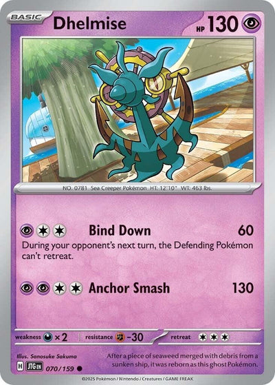 Image for Dhelmise (SV09: Journey Together) (070/159) - Pokemon
