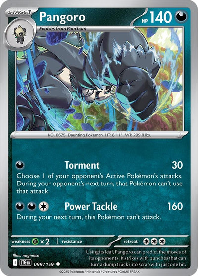 Image for Pangoro (SV09: Journey Together) (099/159) - Pokemon