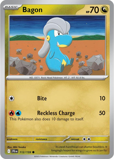 Image for Bagon (SV09: Journey Together) (112/159) - Pokemon