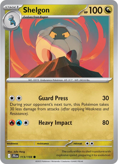 Image for Shelgon (SV09: Journey Together) (113/159) - Pokemon