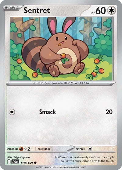 Image for Sentret (SV09: Journey Together) (118/159) - Pokemon