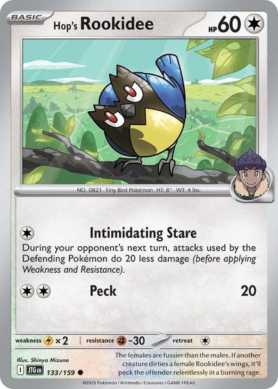 Image for Hop's Rookidee (SV09: Journey Together) (133/159) - Pokemon