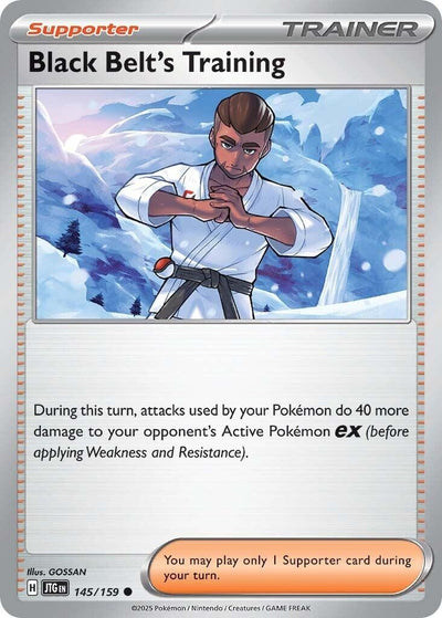 Image for Black Belt's Training (SV09: Journey Together) (145/159) - Pokemon