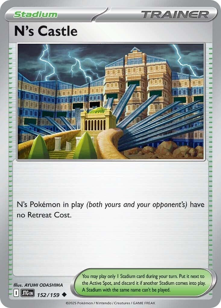 Image for N's Castle (SV09: Journey Together) (152/159) - Pokemon