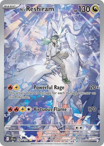 Image for N's Reshiram (SV09: Journey Together) (167/159) - Pokemon