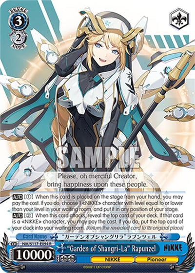 Image for "Garden of Shangri-La" Rapunzel (GODDESS OF VICTORY: NIKKE) (NIK/S117-E094 R) - Weiss Schwarz
