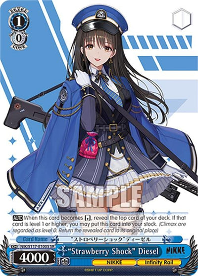 Image for "Strawberry Shock" Diesel (SR) (GODDESS OF VICTORY: NIKKE) (NIK/S117-E100S SR) - Weiss Schwarz