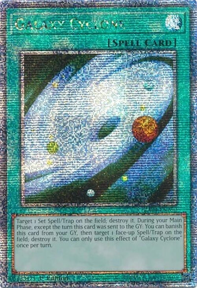 Image for Galaxy Cyclone (Quarter Century Secret Rare) (Quarter Century Stampede) (RA04-EN250) - YuGiOh