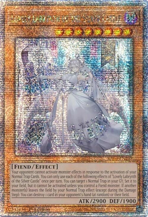 Image for Lovely Labrynth of the Silver Castle (Quarter Century Secret Rare) (Quarter Century Stampede) (RA04-EN295) - YuGiOh